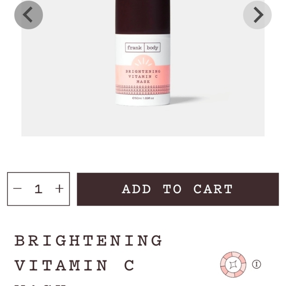 Frank Body brightening Vitamin C mask - Picture 3 of 3